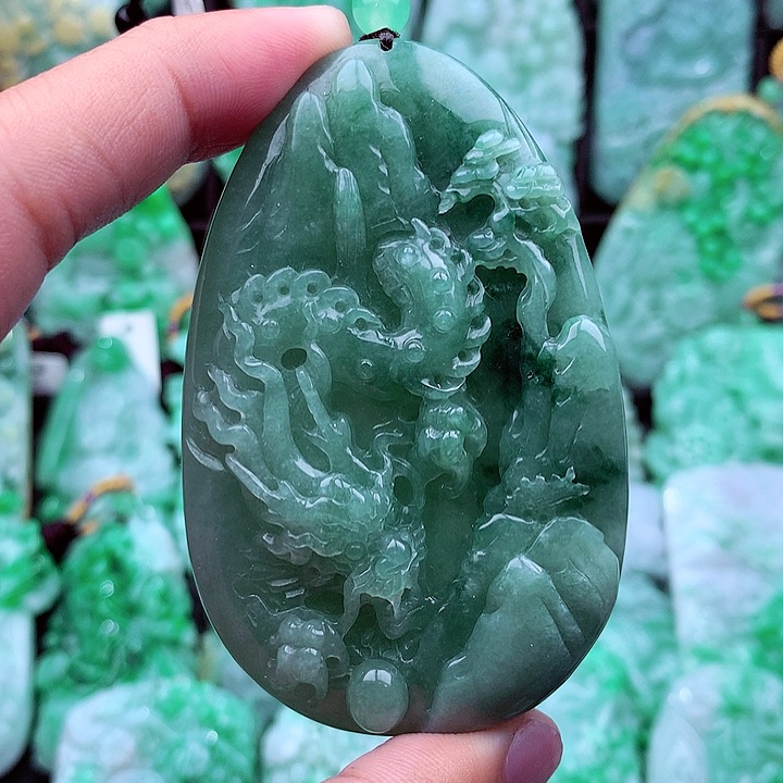 翡翠吊坠(不含链)未镶嵌