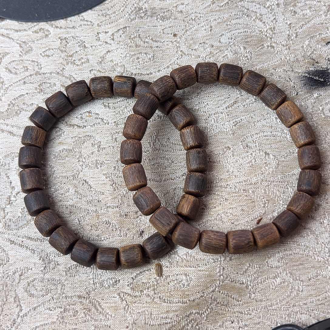 沉香手串桶珠单圈沉水多样性发一沉香手串