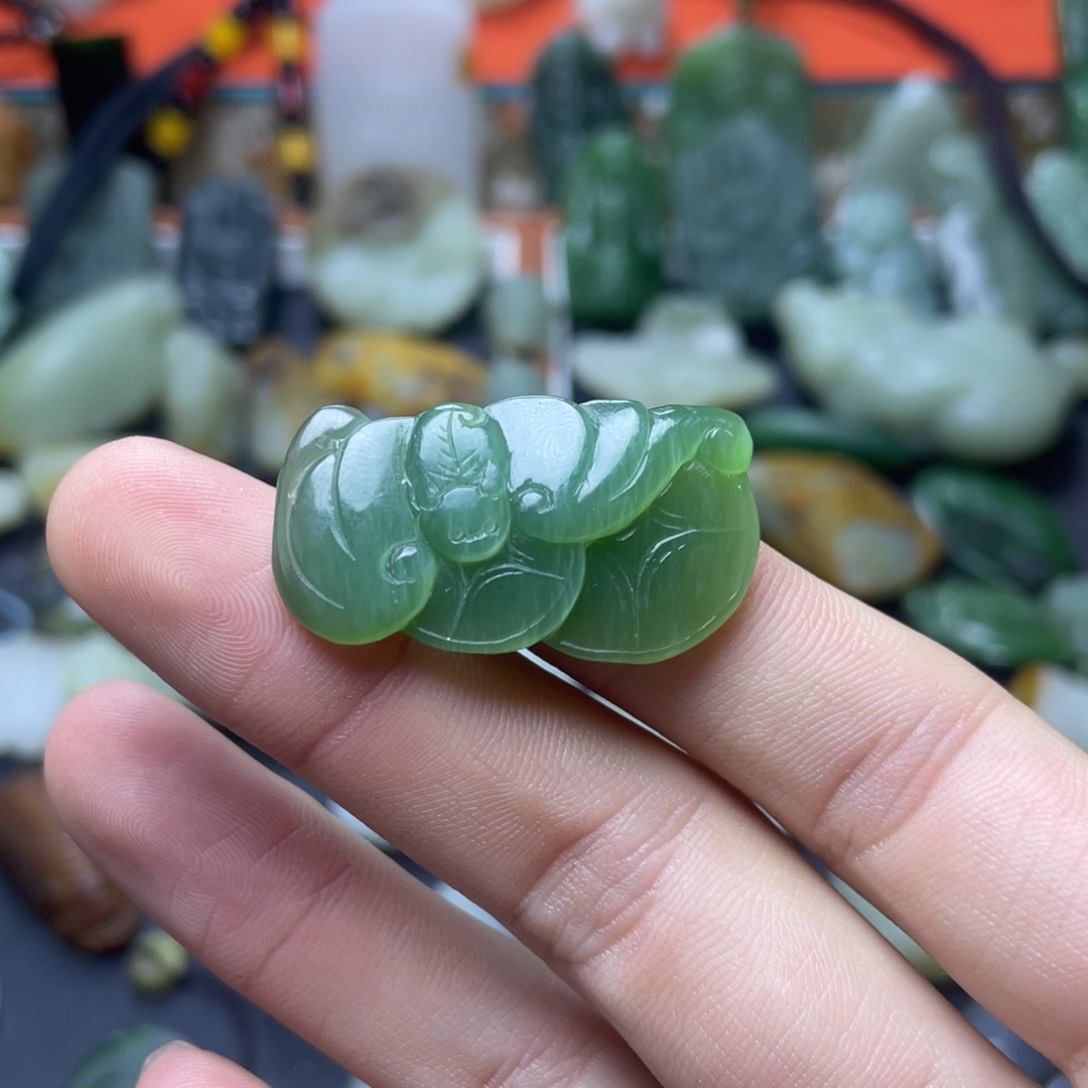 吊坠(不含链)未镶嵌和田玉