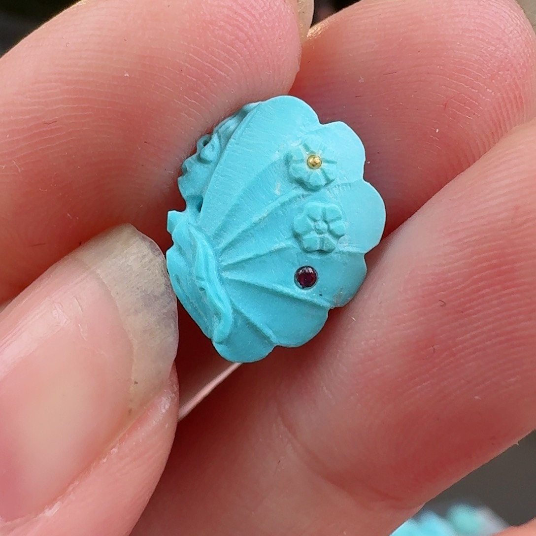 绿松石珠宝奇石未镶嵌