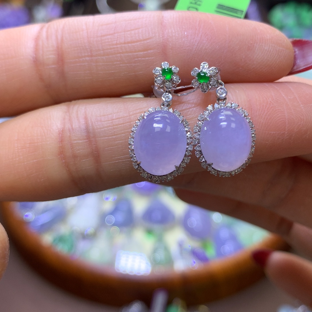 【闪购商品】翡翠颈饰18K金镶嵌翡翠