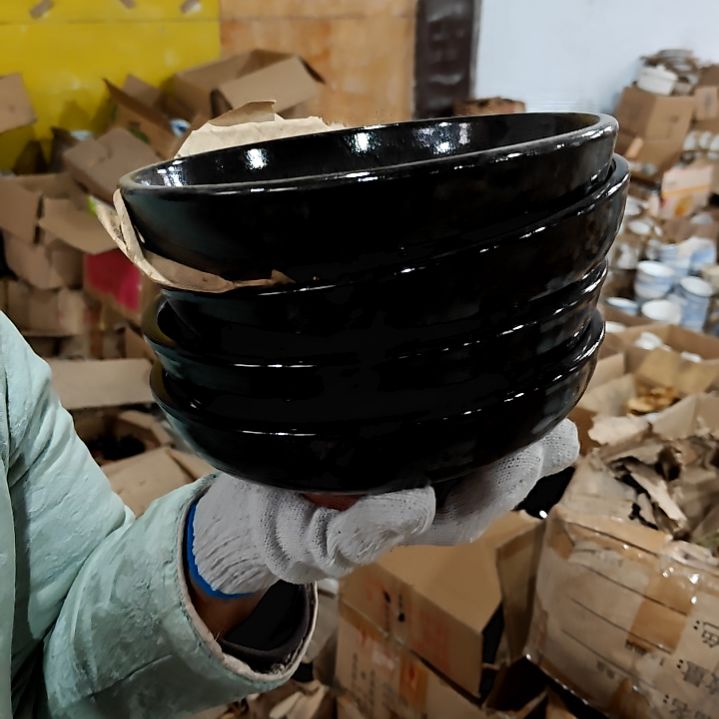 绿泥盘子碗茶壶啥都有17.5厘米