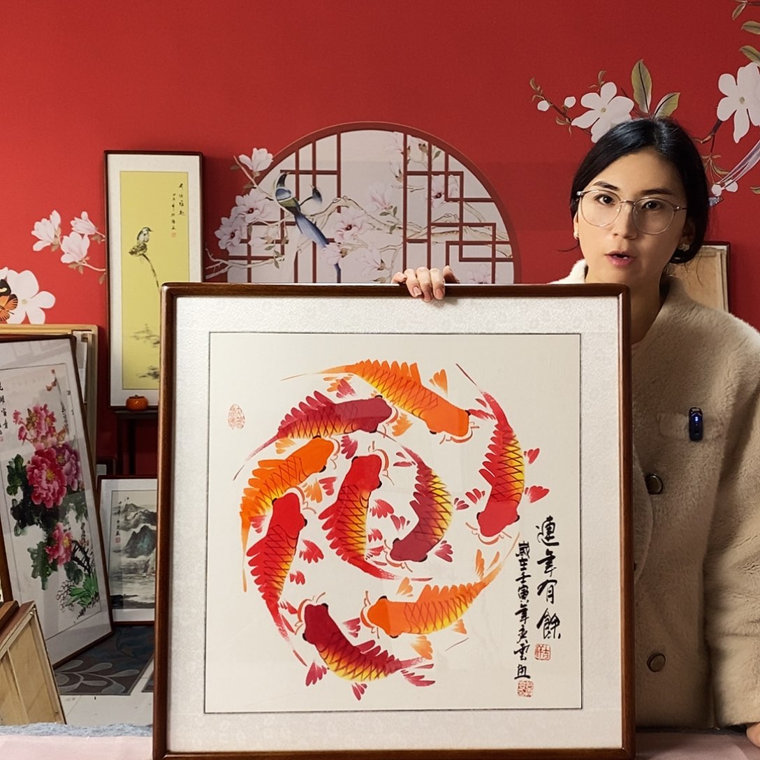 国画手写手绘62✖️62国画作品