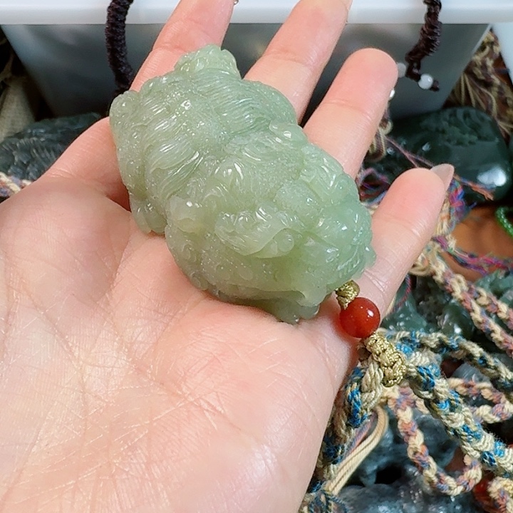 和田玉把件未镶嵌