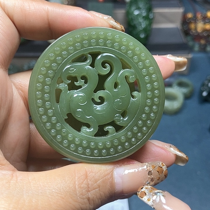 和田玉挂件未镶嵌