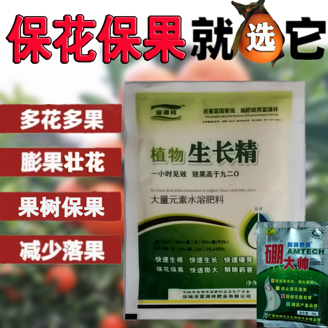 脆蜜金柑保花保果方案及后期用肥 解决落花落果及膨大 植物生长精