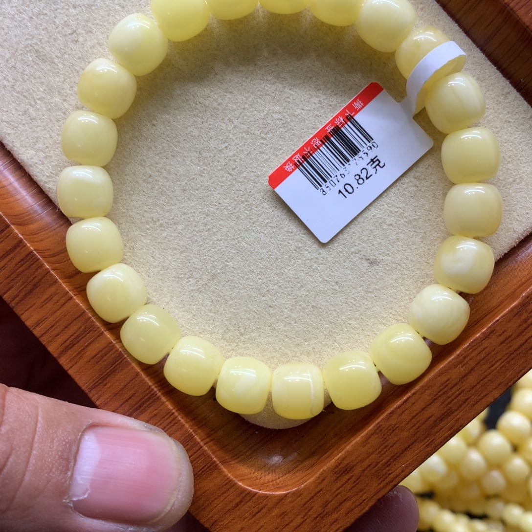 蜜蜡手链未镶嵌蜜蜡