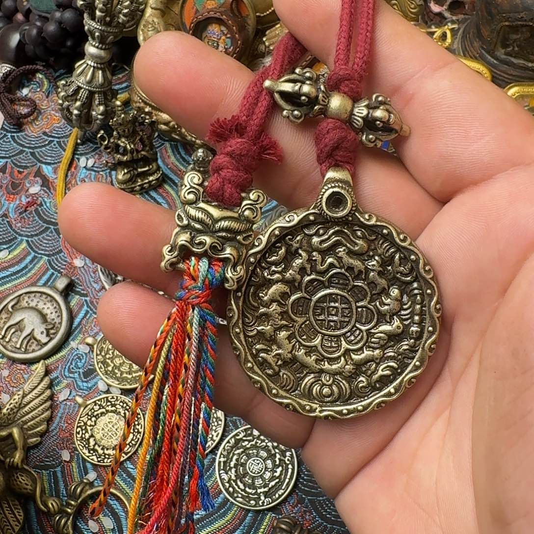 薛***川藏式风格九宫八卦牌