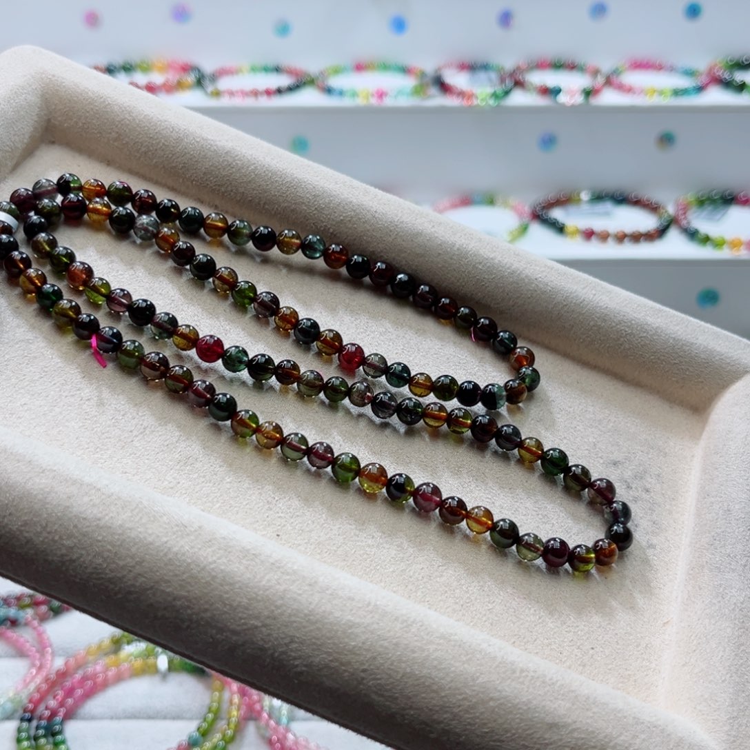 手链未镶嵌碧玺多样性发一条