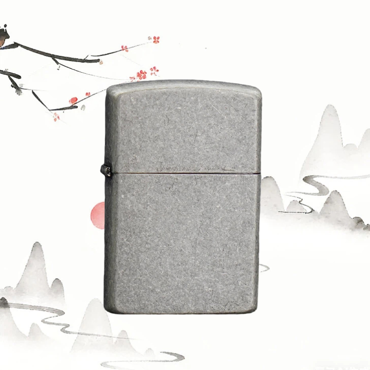 ZORRO佐罗古银滚花光板防风打火机创意男士无油C