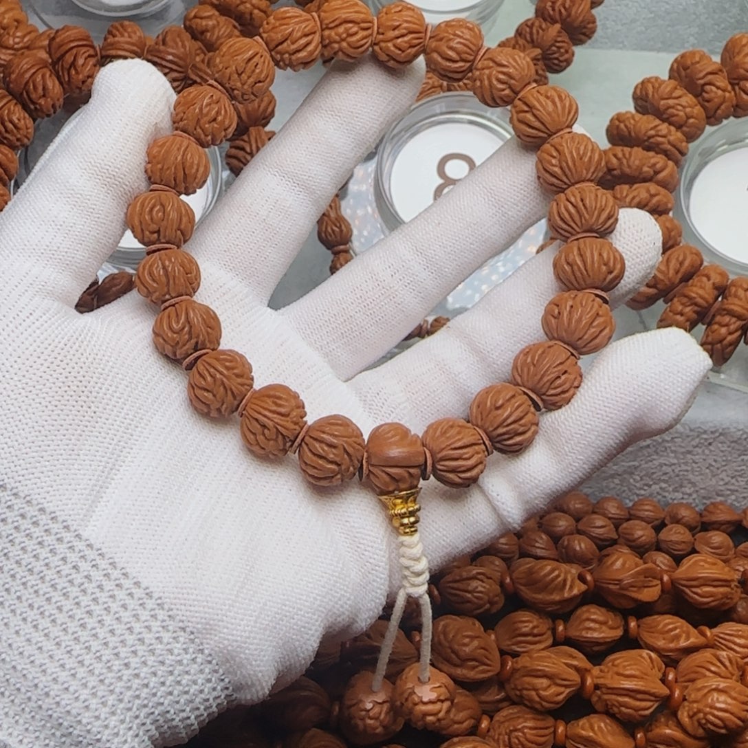 桃核手串龙纹桃核