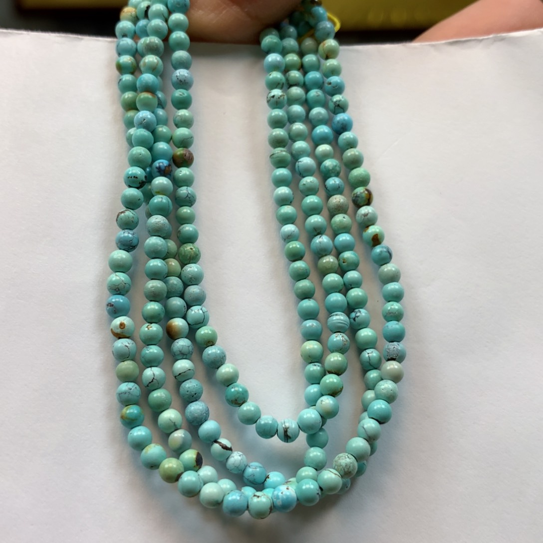 绿松石长链未镶嵌