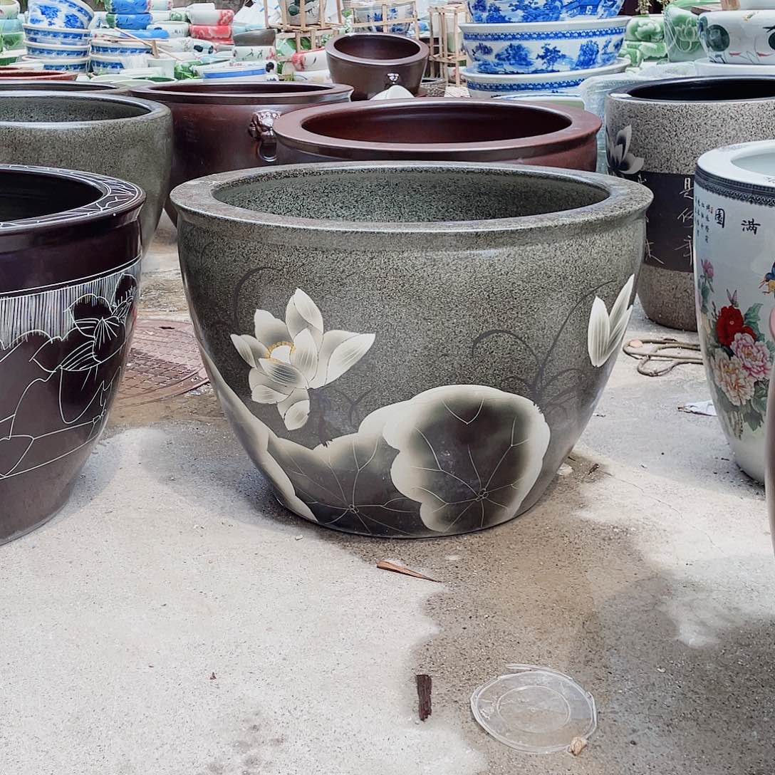 缸瓷器瓷器80高度50瓷器瓷器