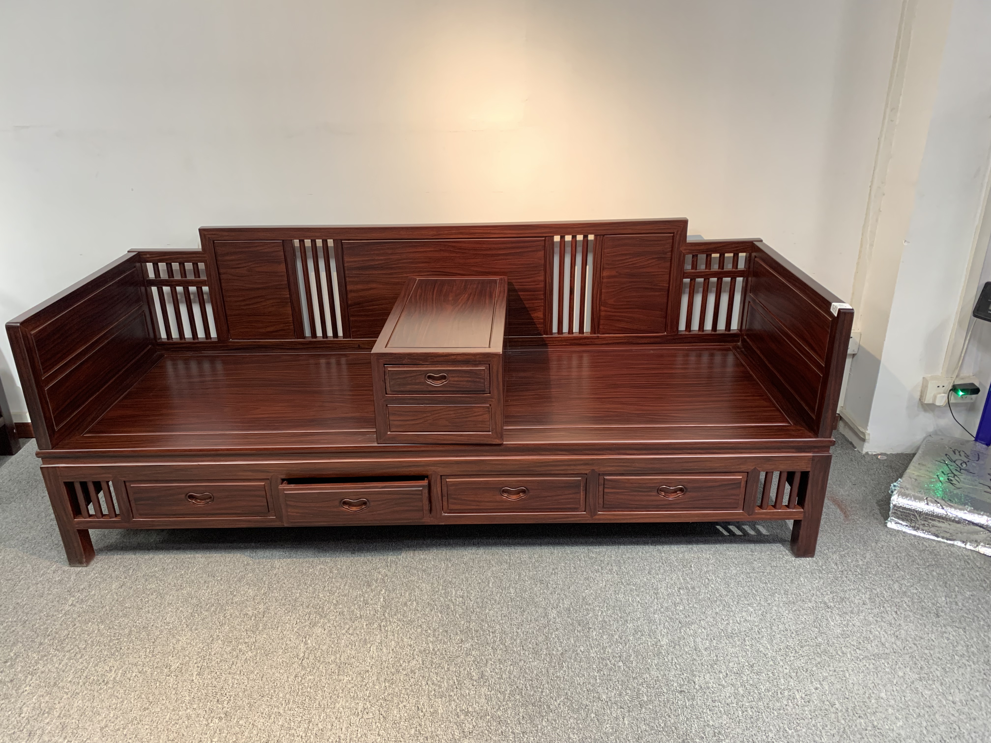 罗汉床客厅书房卧室家具带炕几全套