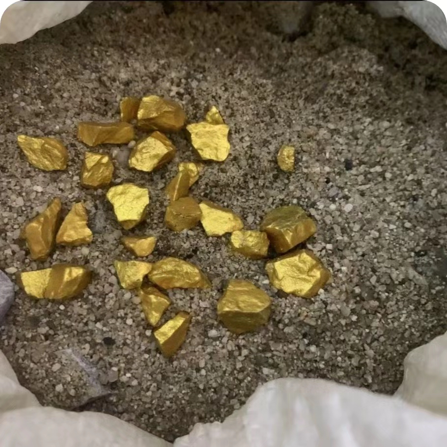金矿原矿沙摆件85