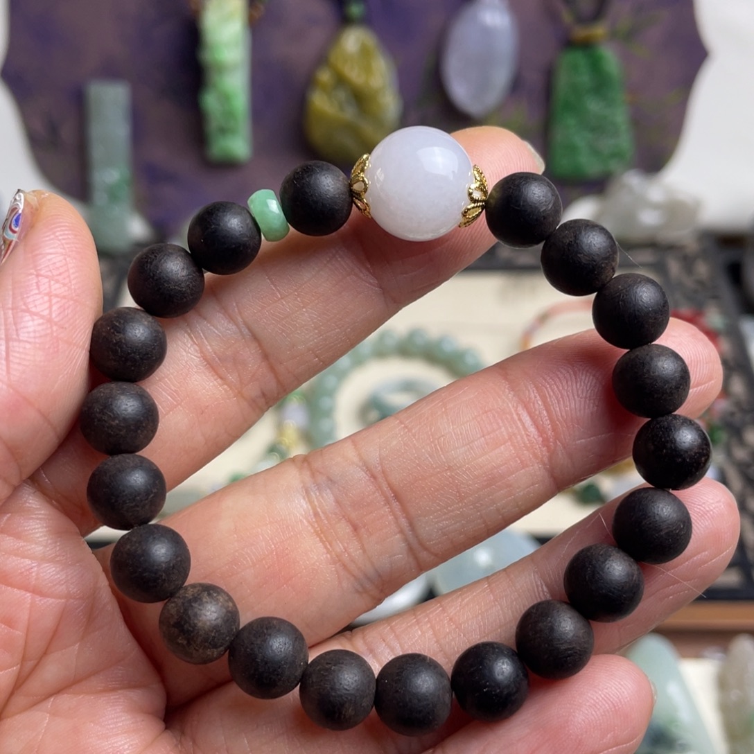 翡翠未镶嵌手链特价手链