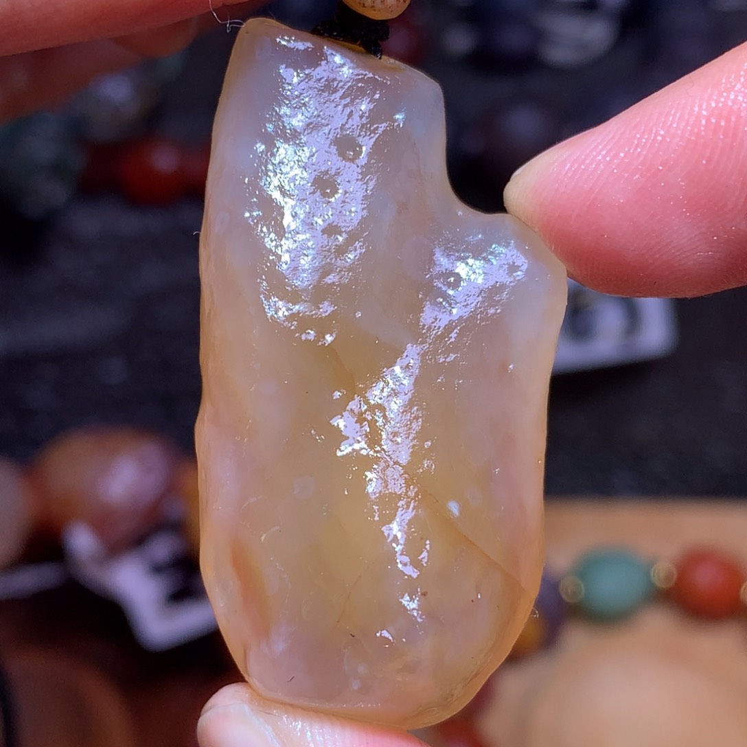 未镶嵌玛瑙/玉髓珠宝半成品