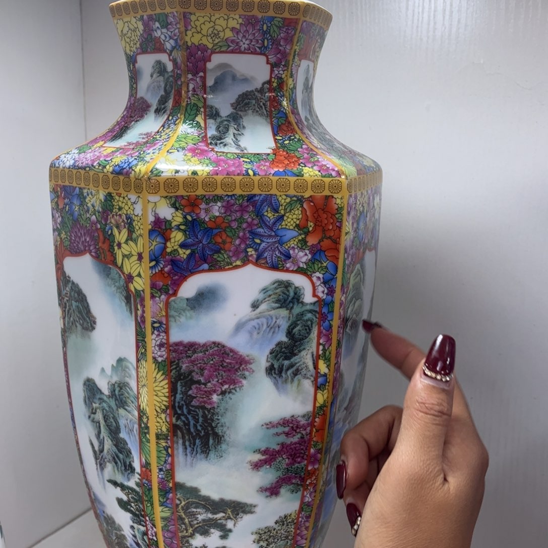 景德镇陶瓷花瓶摆件