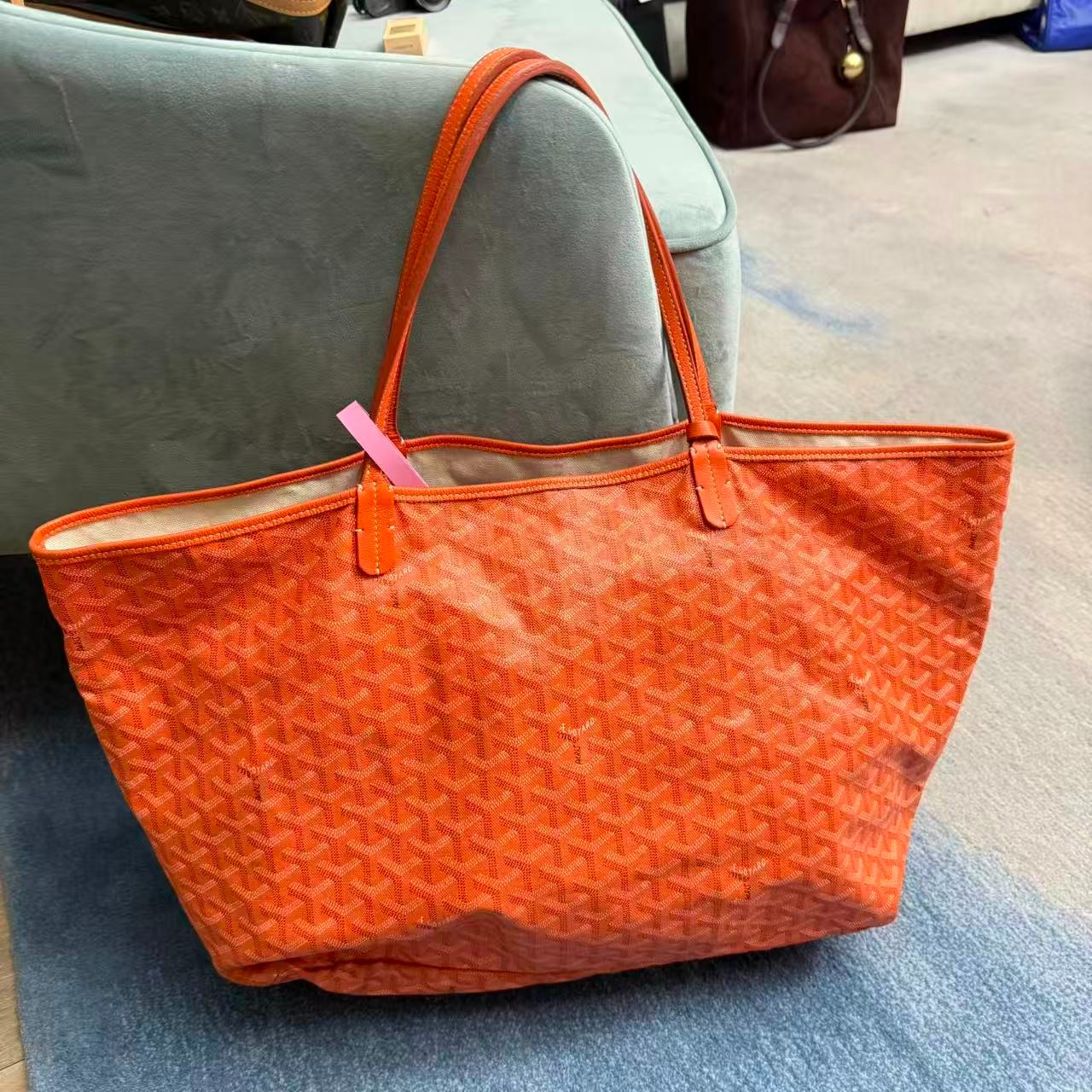 95新 Goyard 乱乱子中古/女士/单肩包/118725