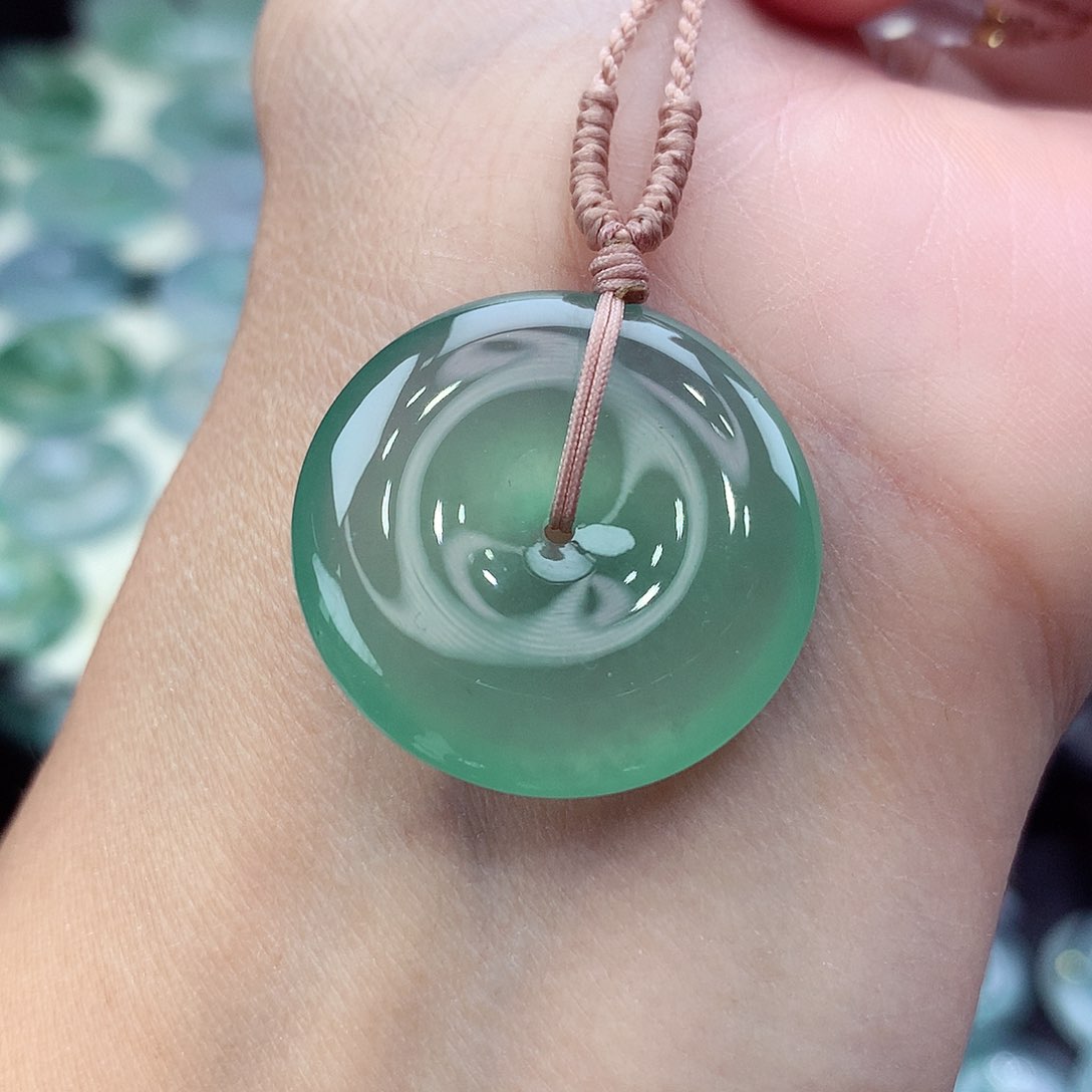 颈饰未镶嵌翡翠编号25尺寸25.7-5.2