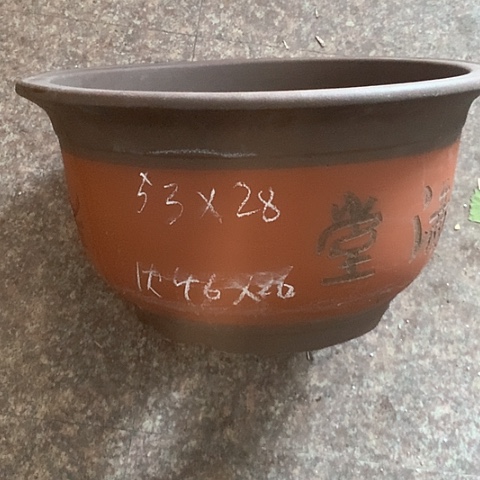 紫砂花盆手工制作