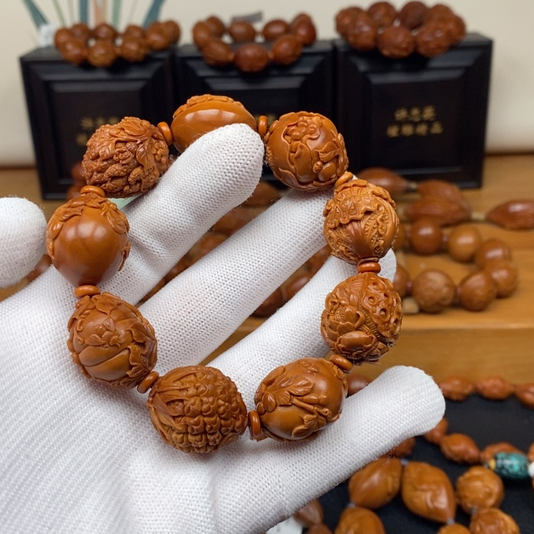 手串橄榄核许静健老师丰收