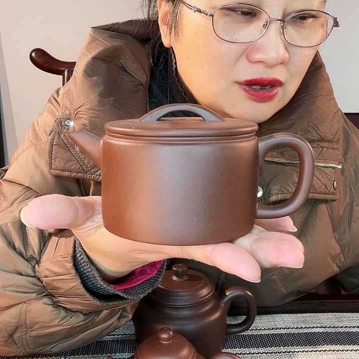 底槽青茶壶作品欣赏