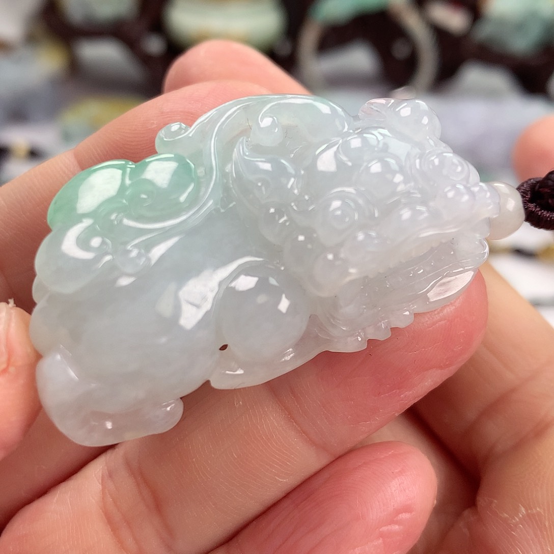 【闪购商品】翡翠颈饰未镶嵌翡翠貔貅