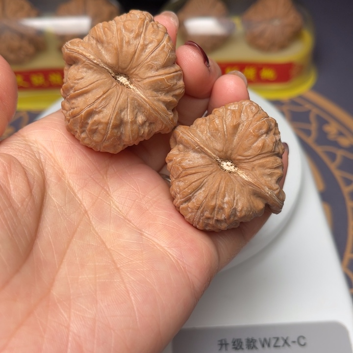 文玩核桃把件41全品南瓜墩