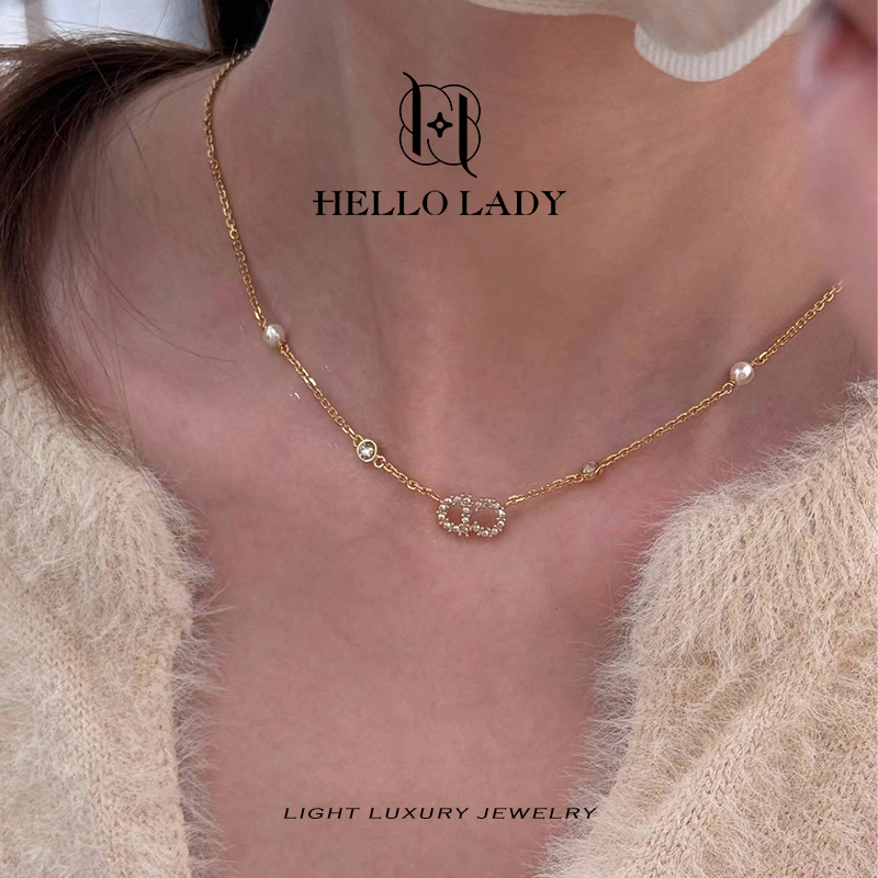 铜合金项链 【V金版本】精工CNC 字母项链1507