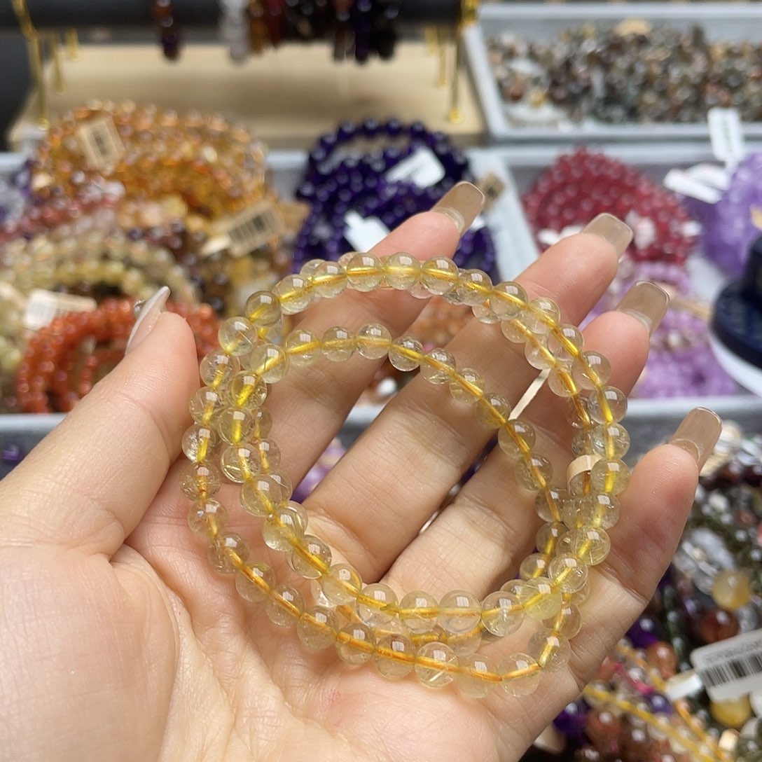 水晶手链未镶嵌多样性发一