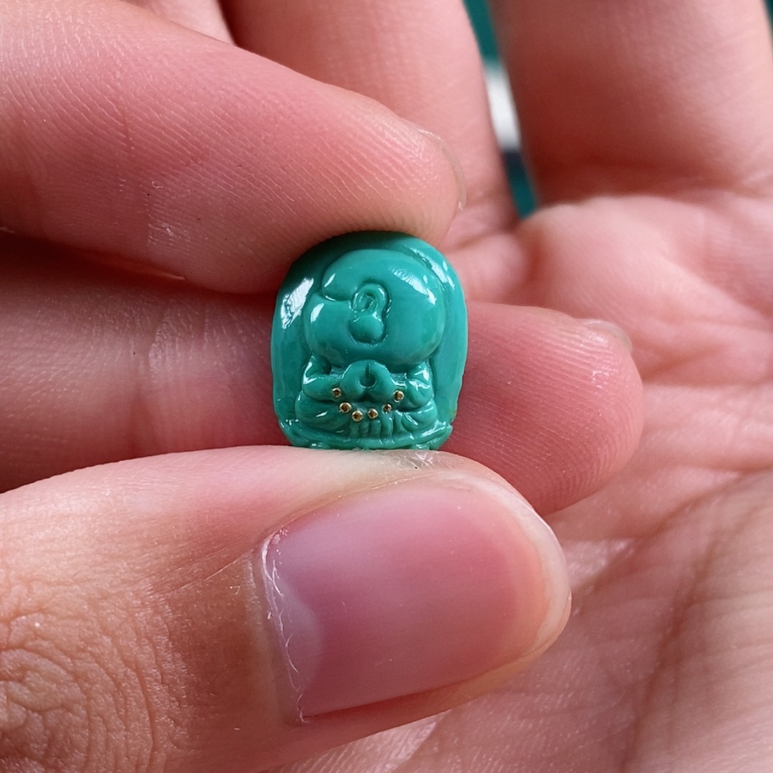 绿松石珠宝奇石未镶嵌