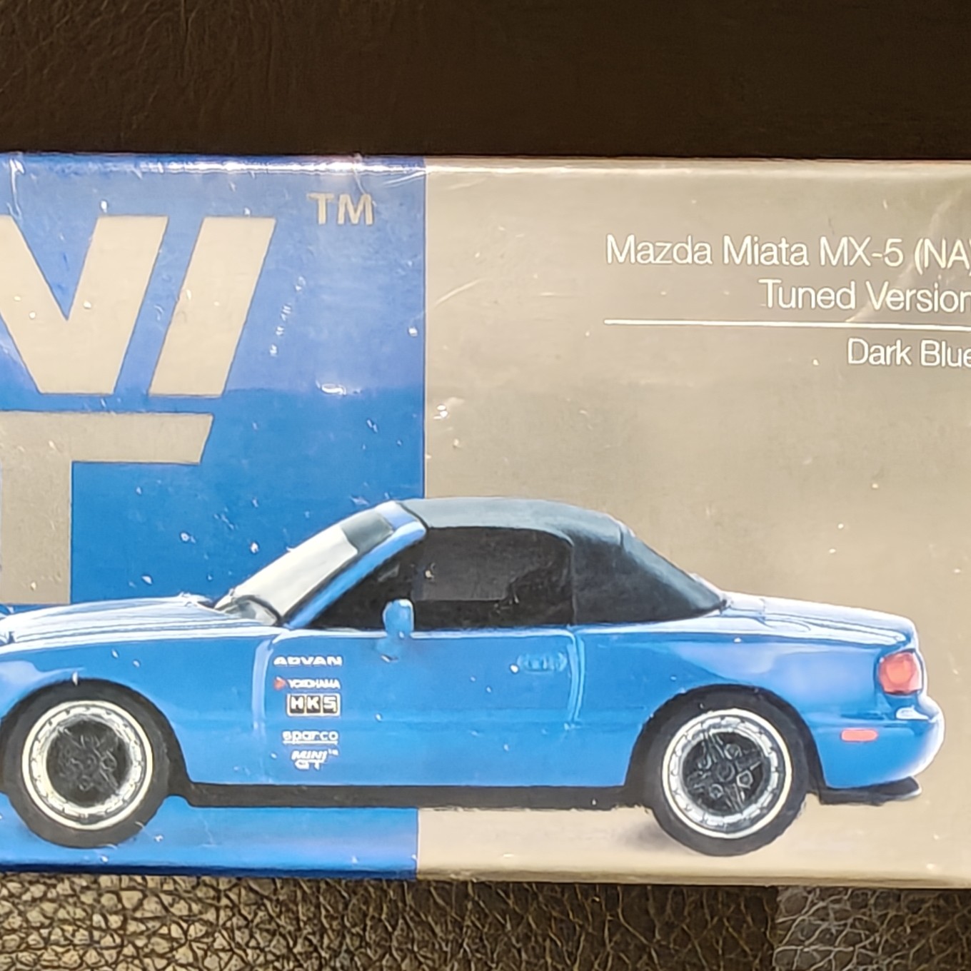 minigt马自达mx-5蓝色编号1069