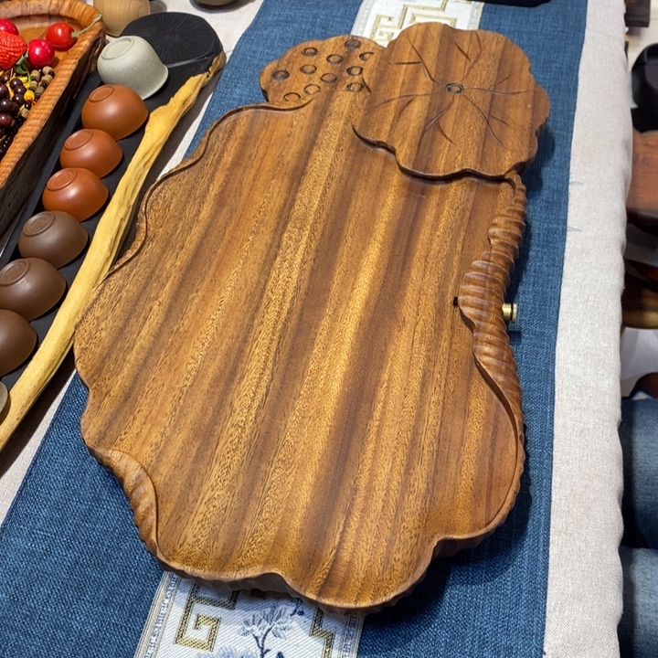 56-28-4.5胡桃木茶盘