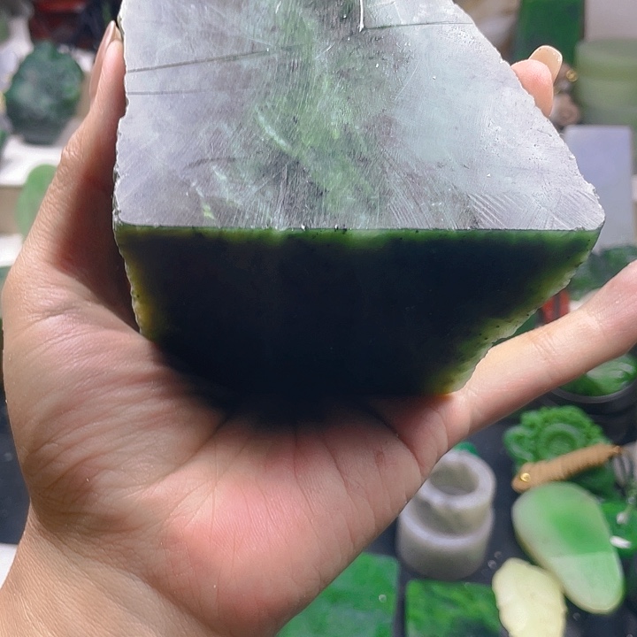 未镶嵌和田玉珠宝半成品