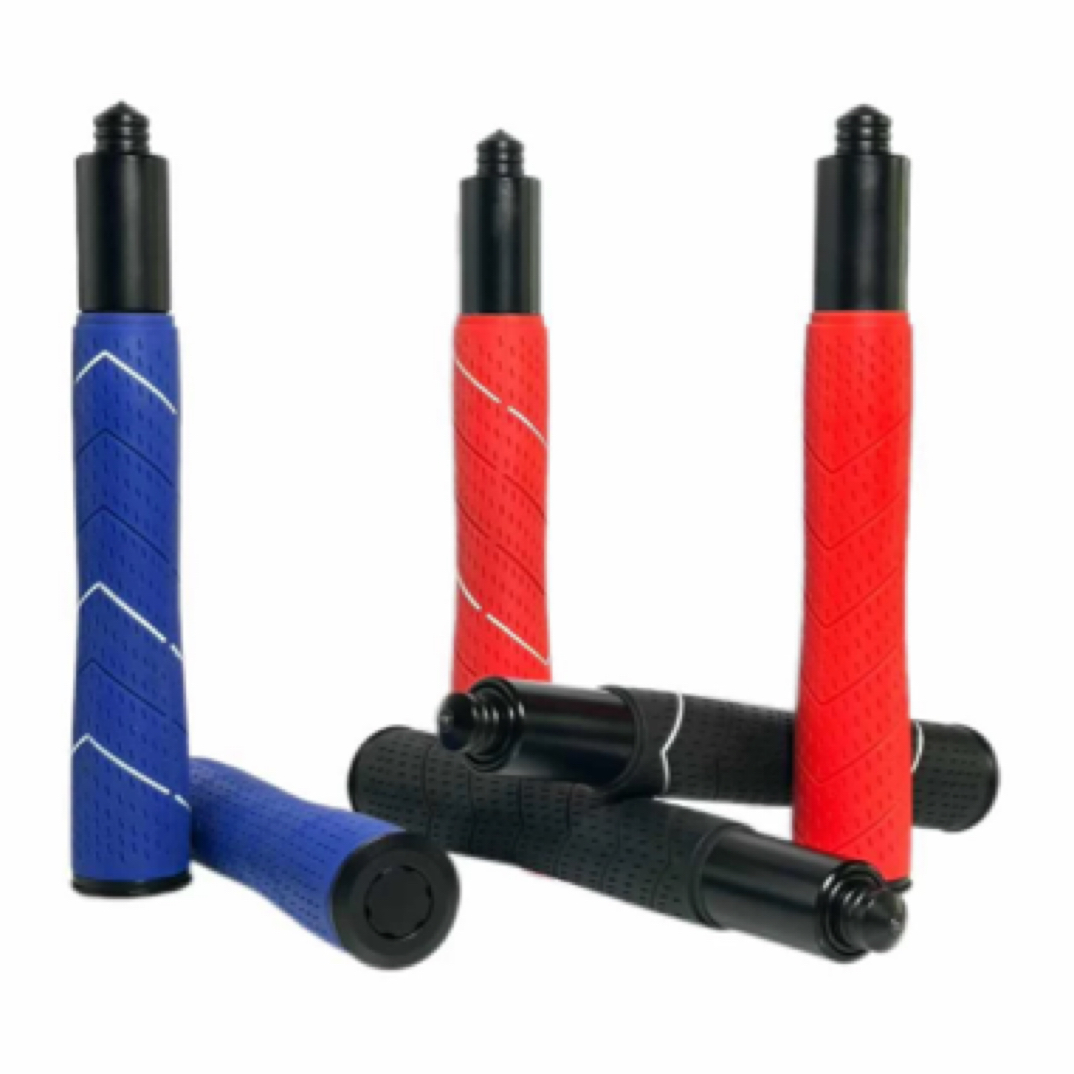 野人谷闪锁机械棍高尔夫手柄DLC涂层合法车载防身伸缩棍甩棍防身