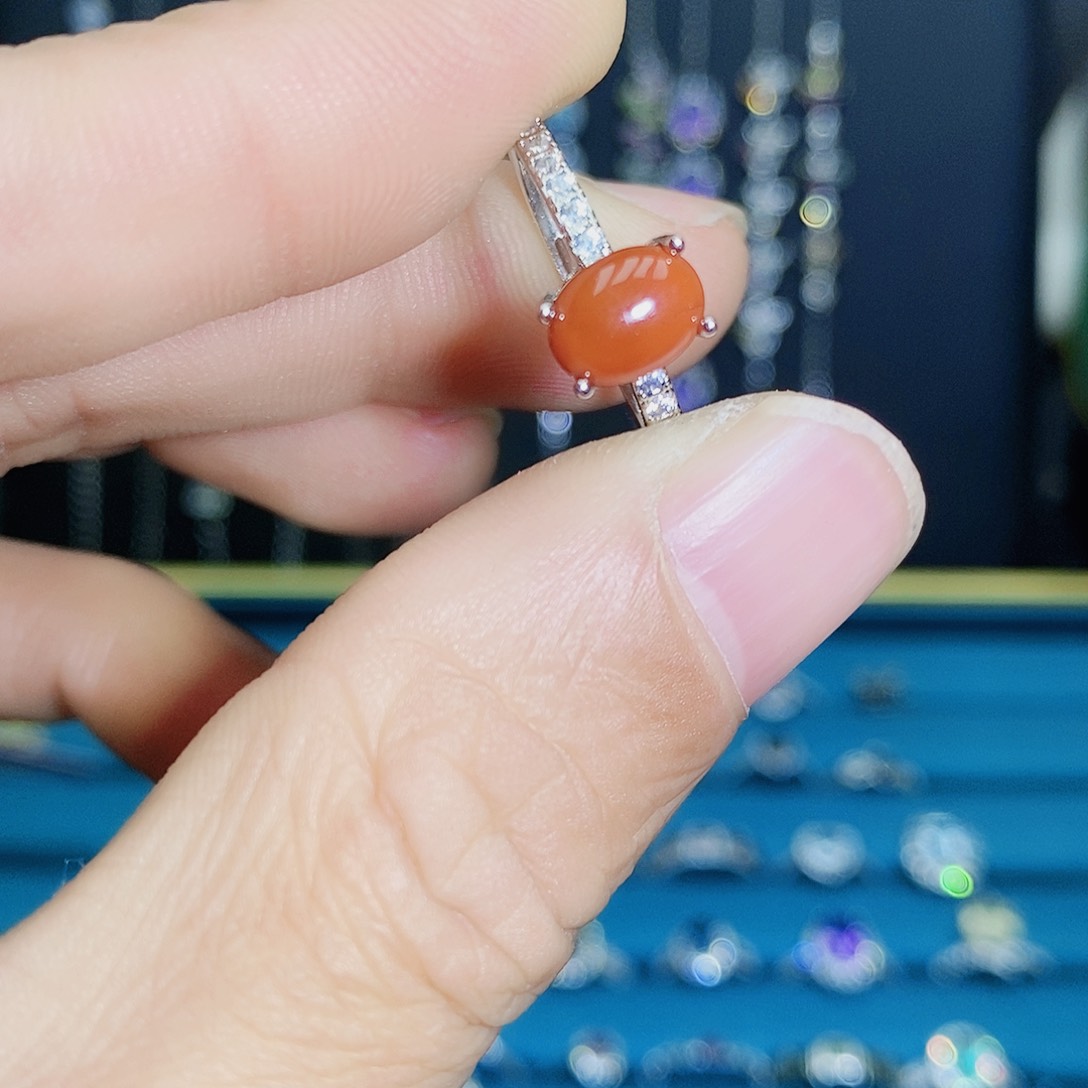 紫晶珠宝半成品银S925镶嵌