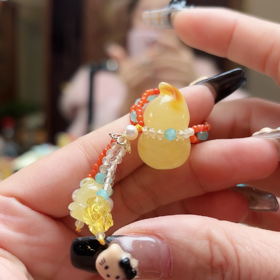 琥珀手链未镶嵌琥珀