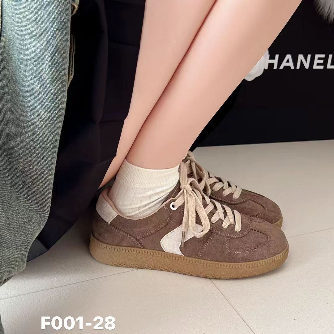 早秋季潮流德迅女鞋休闲平底女鞋