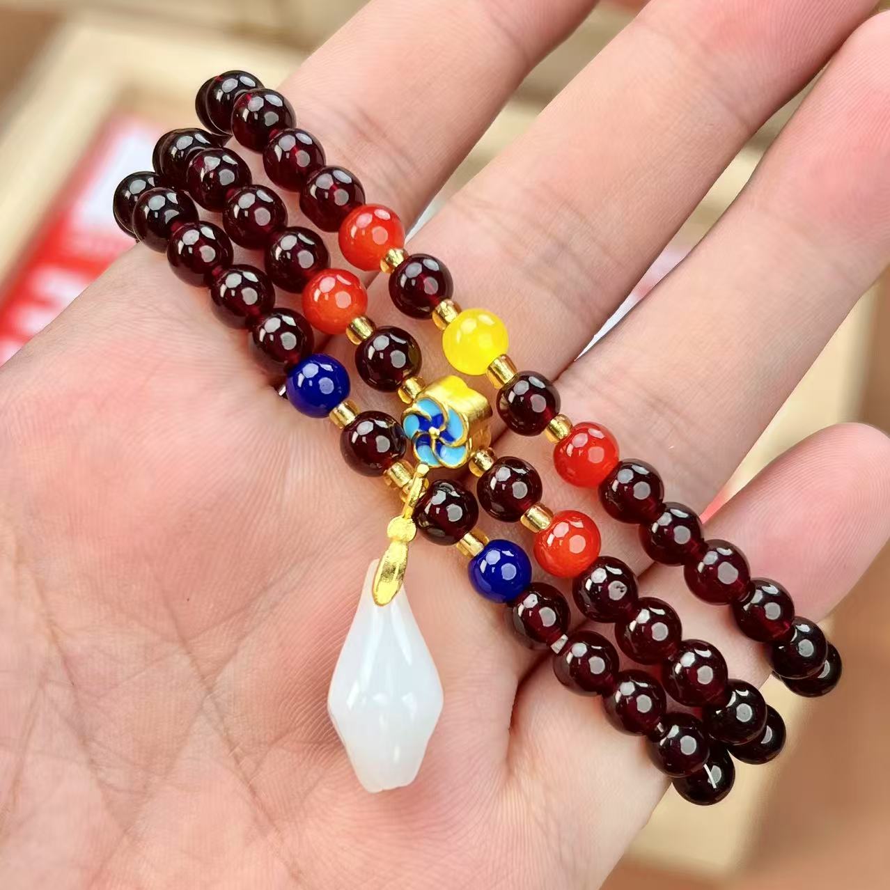 石榴石多圈S1127无礼盒