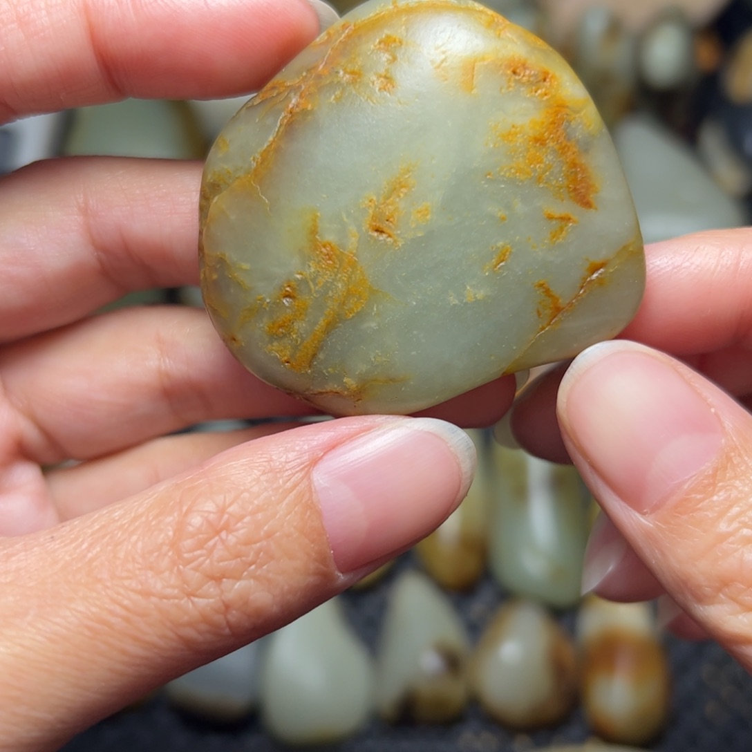 和田玉未镶嵌挂件13