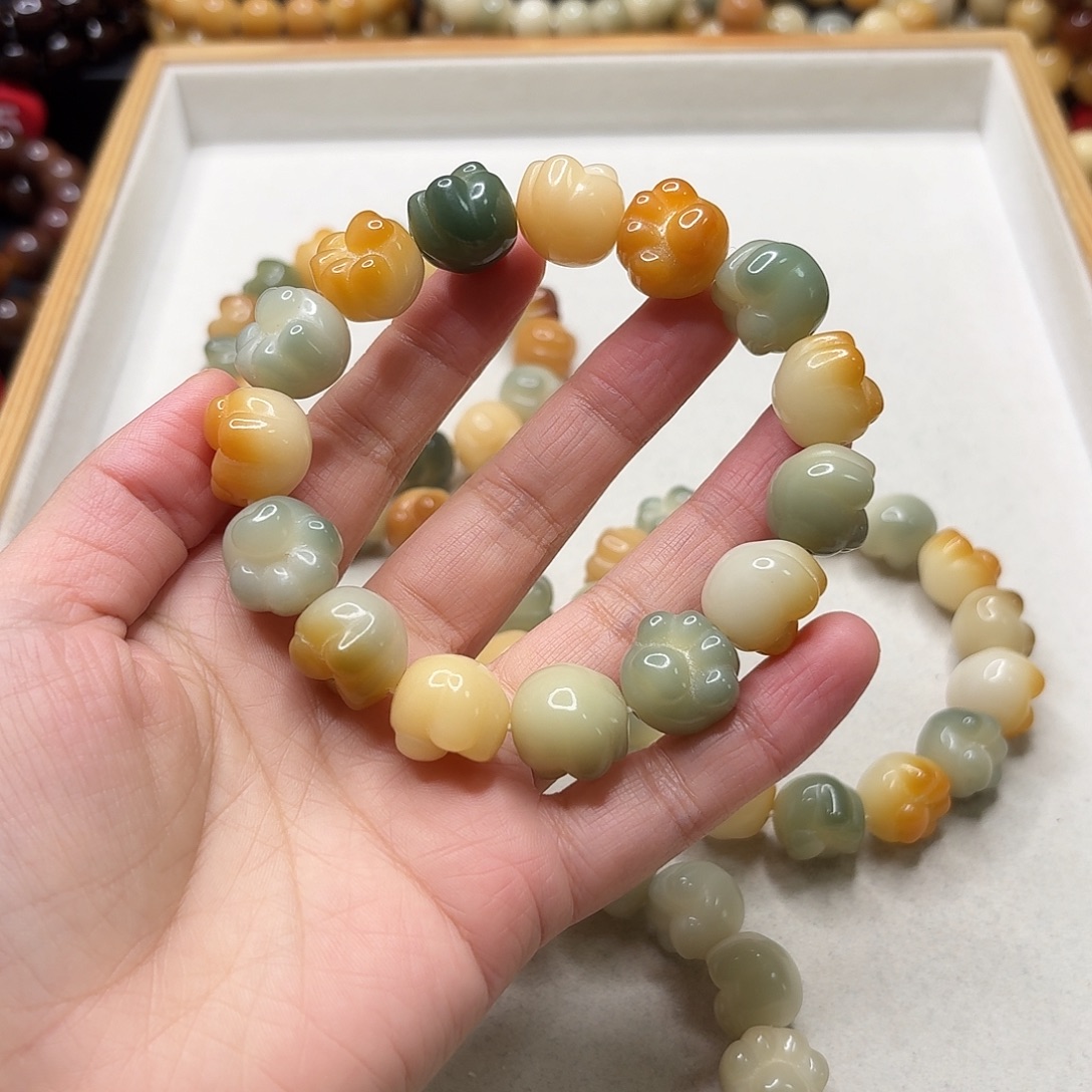 *****菩提根/象牙果手串已加备用珠