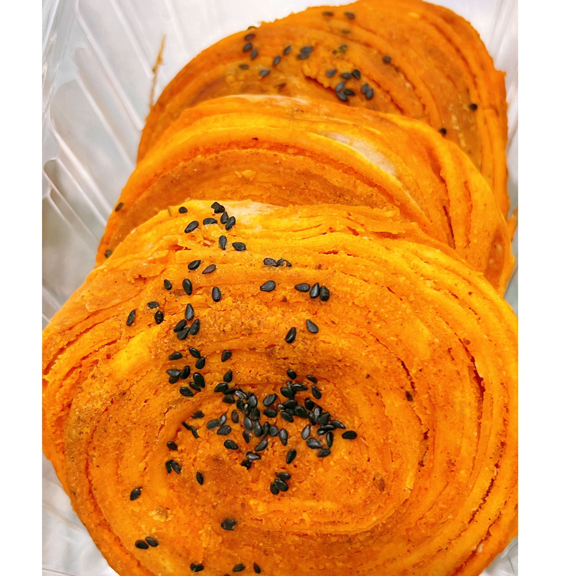 吴忠小吃麻辣小葱花饼一份4个