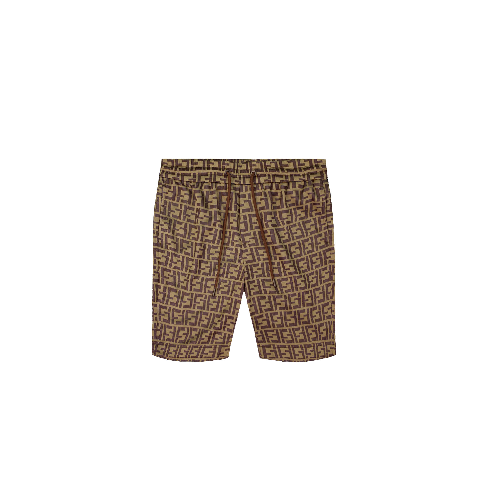 朗尼芬迪新款春夏潮流休闲满印老花舒适短裤7319683313