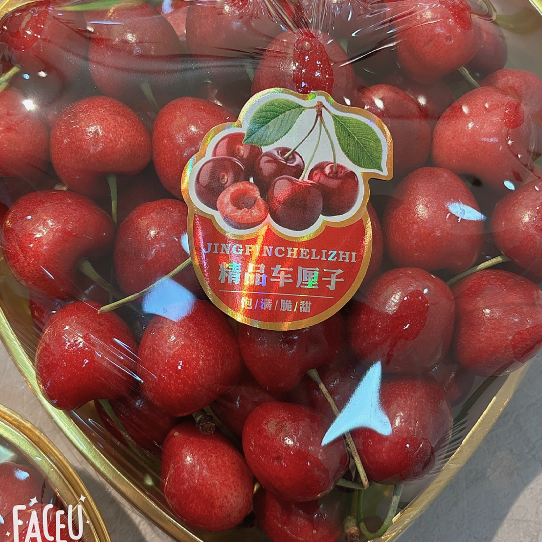 单J车厘子～红色车厘子硬实脆甜