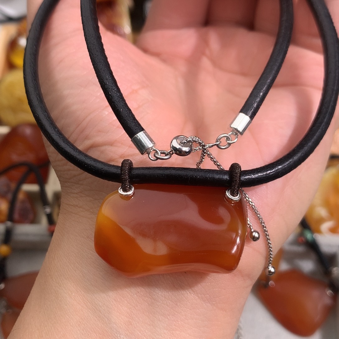 蜜蜡裸石未镶嵌你