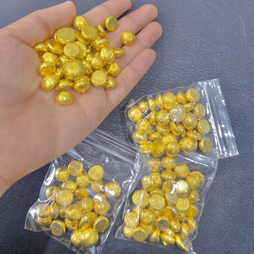 金色网红商用创意立体豆豆不变色不掉色可反复改款透明