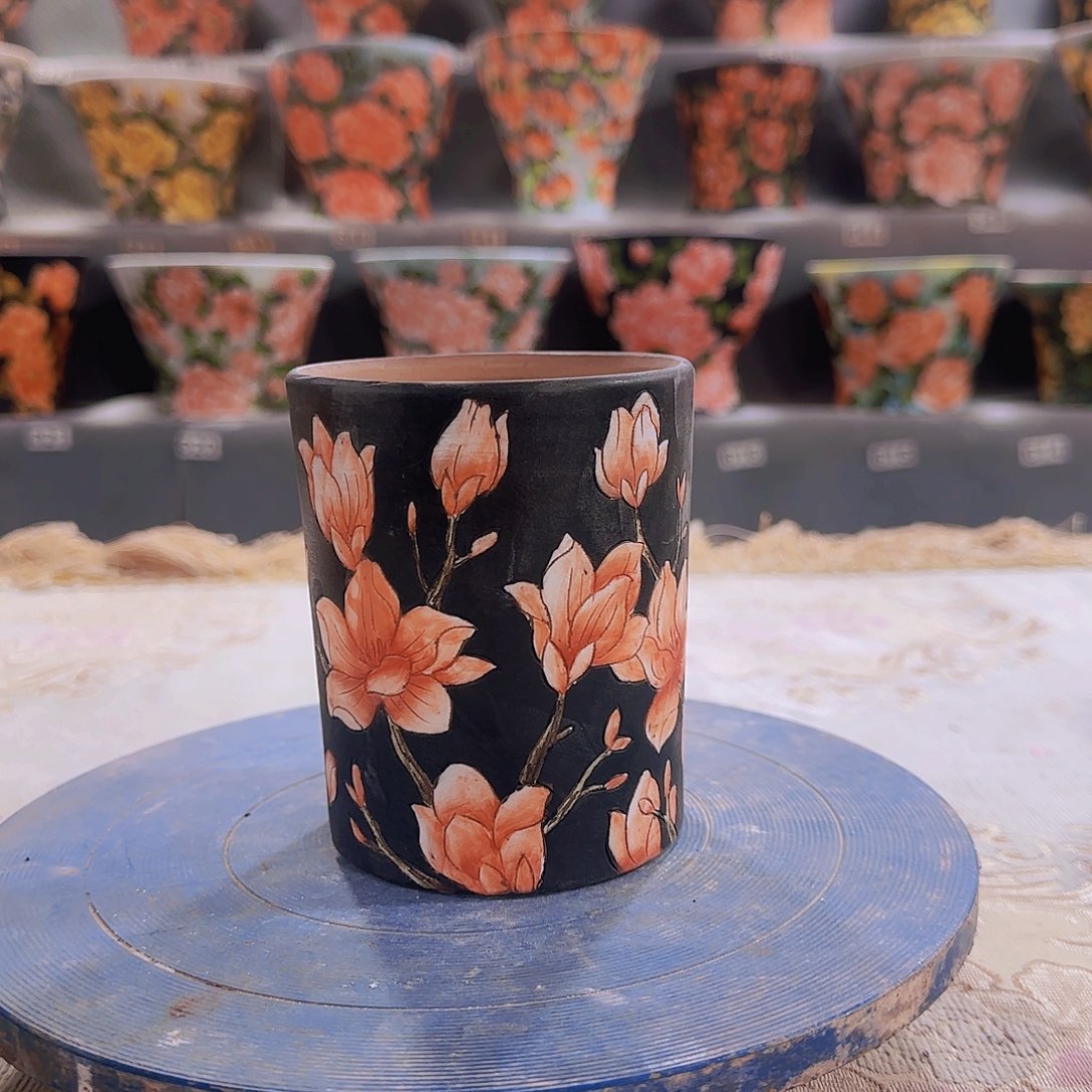 缸陶瓷花盆陶瓷花盆