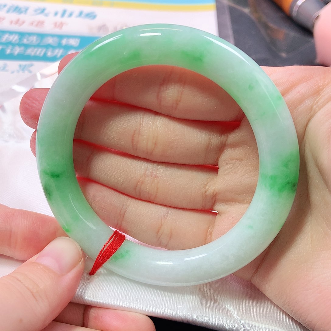 未镶嵌手镯翡翠1611号