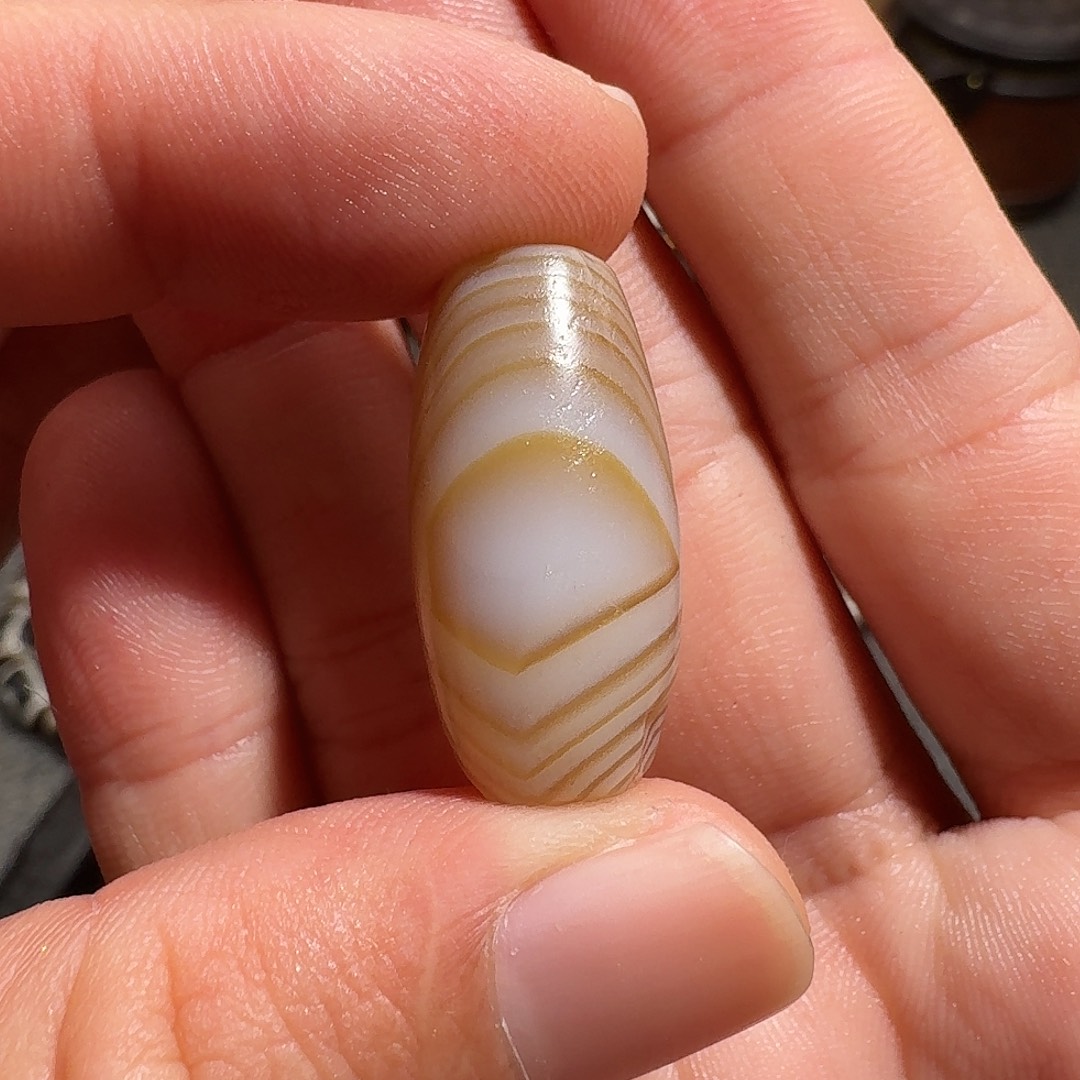 玛瑙/玉髓合金颈饰